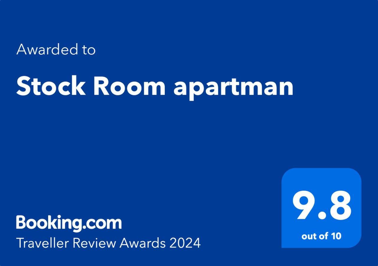 Stock Room Apartman Budapest Esterno foto